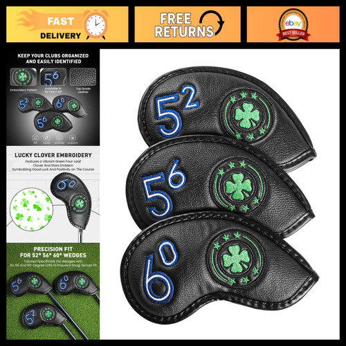 Golf iron wedge head covers - iron,
