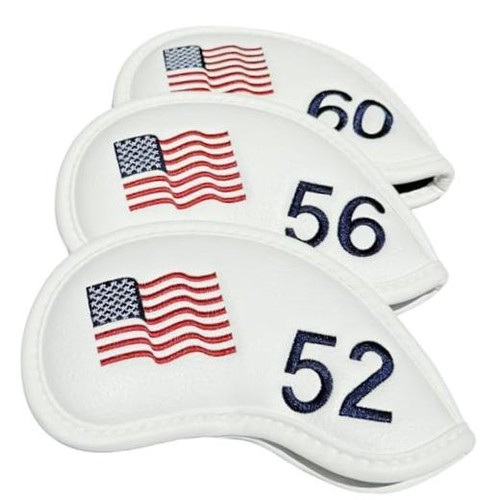 3pcs american flag golf wedge - flag,