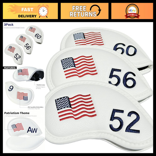 3pcs american flag - american, wedge
